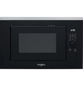 Kuchenka mikrofalowa WHIRLPOOL WMF250G 900W średnica 28.4 cm pojemność 25L Czarny + inox