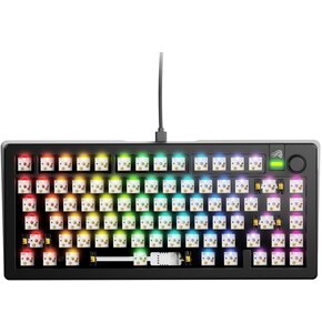 Klawiatura GLORIOUS GMMK 3 75% Barebones Czarny