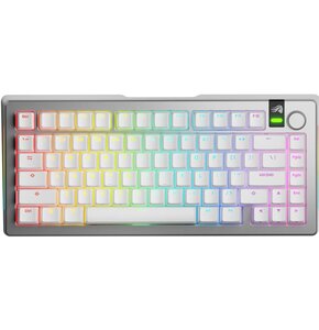 Klawiatura GLORIOUS GMMK 3 PRO Prebuilt Srebrny