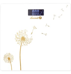 Waga łazienkowa ŁUCZNIK BS-973 W 18 White Dandelion Dream