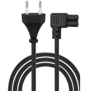 Kabel zasilający EU 2 pin (CEE 7/16) - IEC 320 C7 SAVIO CL-186 5 m