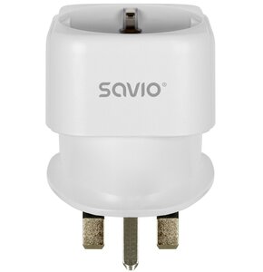 Adapter podróżny SAVIO AP-04 (Europa - Wielka Brytania)