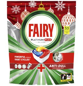 Kapsułki do zmywarki FAIRY Platinum Plus All in One Lemon - 53 szt.