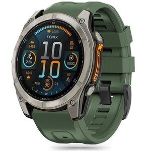 Pasek TECH-PROTECT Silicone do Garmin Fenix 5S/5S Plus/6S/6S Pro/7S/8 (43 mm) Zielony
