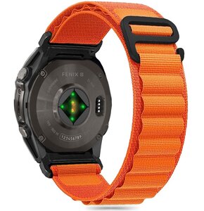 Pasek TECH-PROTECT Nylon Pro do Garmin Fenix 5/6/6 Pro/7/E (47 mm) Pomarańczowy
