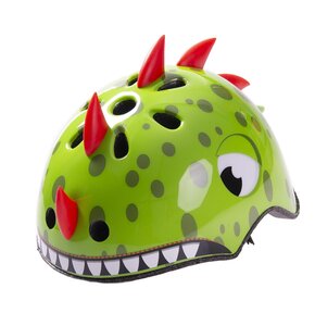 Kask PROFEX Dino Zielony dla Dzieci (rozmiar S/M)