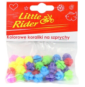Koraliki na szprychy LITTLE RIDER 93705 (36 szt.)