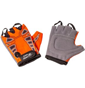 Rękawiczki rowerowe LITTLE RIDER Shield (rozmiar XXS) Pomarańczowy