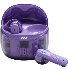 Słuchawki douszne JBL Tune Flex 2 ANC  Fioletowo-przezroczysty