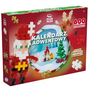 Klocki plastikowe PLUS-PLUS Kalendarz adwentowy 014-3973