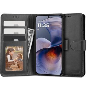 Etui TECH-PROTECT Wallet do Motorola Moto G55 5G Czarny