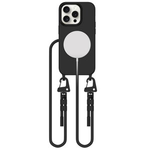 Etui TECH-PROTECT MagNecklace MagSafe do Apple iPhone 15 Pro Czarny