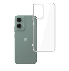 Etui 3MK Clear Case do Motorola Moto G35 5G Przezroczysty