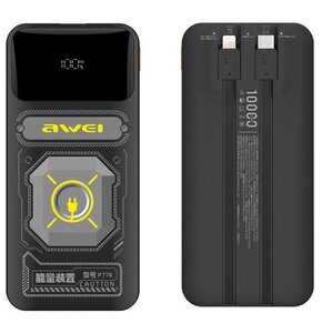 Powerbank AWEI P77K 10000mAh 22.5W Czarny