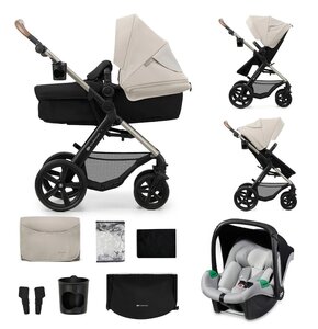 Wózek wielofunkcyjny KINDERKRAFT Moov 2 3w1 Szary