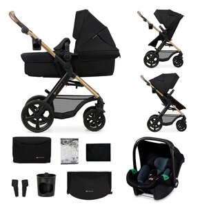Wózek wielofunkcyjny KINDERKRAFT Moov 2 3w1 Czarny