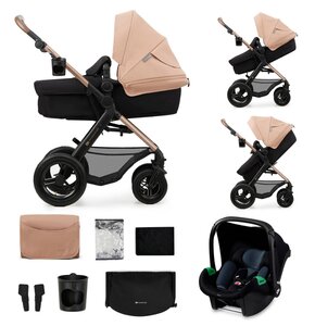 Wózek wielofunkcyjny KINDERKRAFT Moov 2 Air 3w1 Beżowy