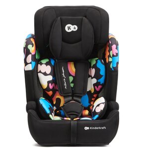 Fotelik samochodowy KINDERKRAFT Comfort Up I-Size Happy Shapes 76-150 cm (9-36 kg) Wielokolorowy