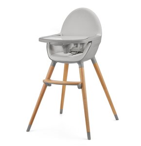 Krzesełko do karmienia KINDERKRAFT Fini 2 Szary
