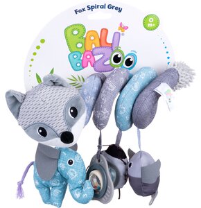 Zawieszka do wózka BALIBAZOO Aktywna Spirala Szary Lis DD80581