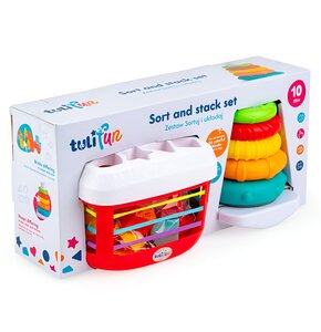 Zabawka edukacyjna TULIFUN Sortuj i układaj TF30116