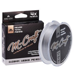 Plecionka MIKADO M-Craft Braid 0.06 mm / 150 m Stalowo-szary