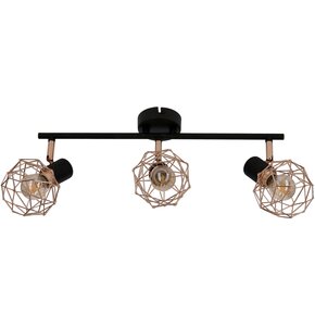 Lampa sufitowa CANDELLUX Acrobat 93-22219 Czarno-miedziany