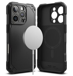 Etui RINGKE Rugged Gear Magnetic MagSafe do Apple iPhone 16 Pro Czarny