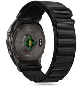 Pasek TECH-PROTECT Nylon Pro do Garmin Fenix 5X/5X Plus/6X/6X Pro/7X/8 (51 mm) Czarny