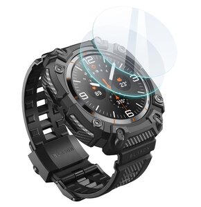 Pasek SUPCASE Iblsn Armorbox do Samsung Galaxy Watch Ultra (47mm) Czarny + szkło