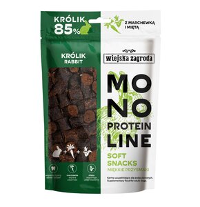 Przysmak dla psa WIEJSKA ZAGRODA Monoproteinowy Soft Snacks Królik 115 g