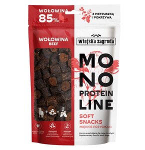 Przysmak dla psa WIEJSKA ZAGRODA Monoproteinowy Soft Snacks Wołowina 115 g