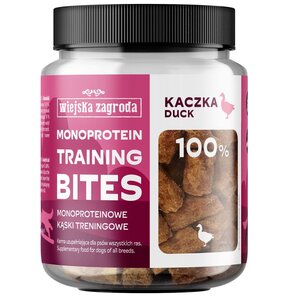 Przysmak dla psa WIEJSKA ZAGRODA Treningowy Kaczka kąski monoproteinowe 150 g