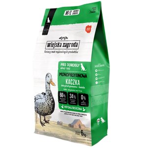 Karma dla psa WIEJSKA ZAGRODA Kaczka M/L 6 kg