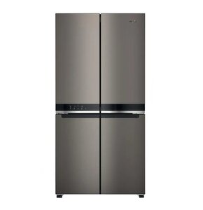 Lodówka WHIRLPOOL WQ9 U2BL EF Side by Side No Frost 187.4 Czarny/Inox