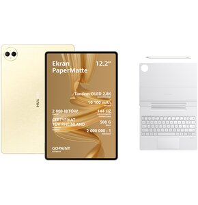 Tablet HUAWEI MatePad Pro 12.2" 12/512 GB Wi-Fi Złoty + Rysik + Klawiatura