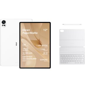 Tablet HUAWEI MatePad 12X 12" 12/256 GB Wi-Fi Biały + Rysik + Klawiatura
