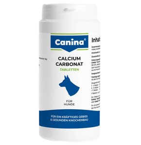 Suplement dla psa CANINA Węglan wapnia w tabletkach 350 g