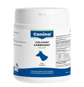 Suplement dla psa CANINA Węglan wapnia 400 g