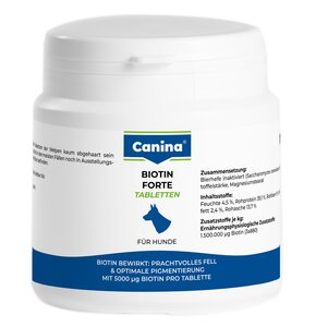 Suplement dla psa CANINA Biotyna Forte 100 g