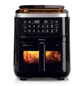 Air Fryer Frytkownica beztłuszczowa ARIETE 4636/00, 7l, z okienkiem do obserwacji postępów gotowania