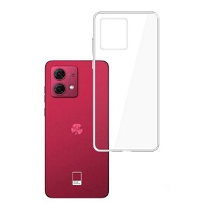 Etui 3MK Clear Case do Motorola Moto G84 5G Przezroczysty