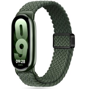 Pasek TECH-PROTECT NylonMag do Xiaomi Smart Band 8/9/10/NFC Zielony