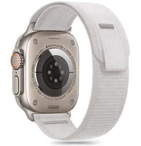 Pasek TECH-PROTECT Nylon Stripe do Apple Watch 6/7/8/9/10/SE/Ultra 1/2 (44/45/46/49mm) Szary
