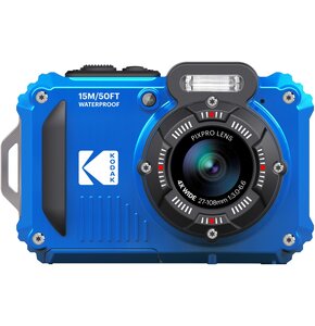Aparat KODAK WPZ2 Niebieski + 2 baterie + karta pamięci 16GB, 16.3Mpix, 4x zoom optyczny
