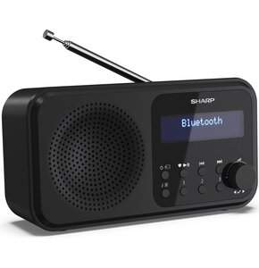 Radio SHARP DR-P421 Cyfrowe Przenośne Czarny