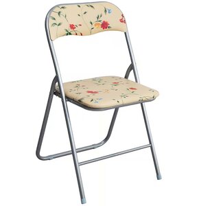 Krzesło składane PATIO Flower 47514 Beżowy