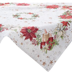 Obrus EUROFIRANY Cho 1270 100 x 100 cm Naturalny
