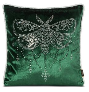 Poszewka EUROFIRANY Royal 8 45 x 45 cm Ciemnozielony