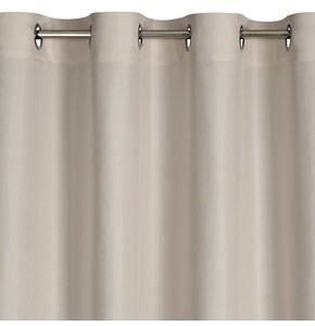 Zasłona EUROFIRANY Adari 140 x 250 cm Beżowy